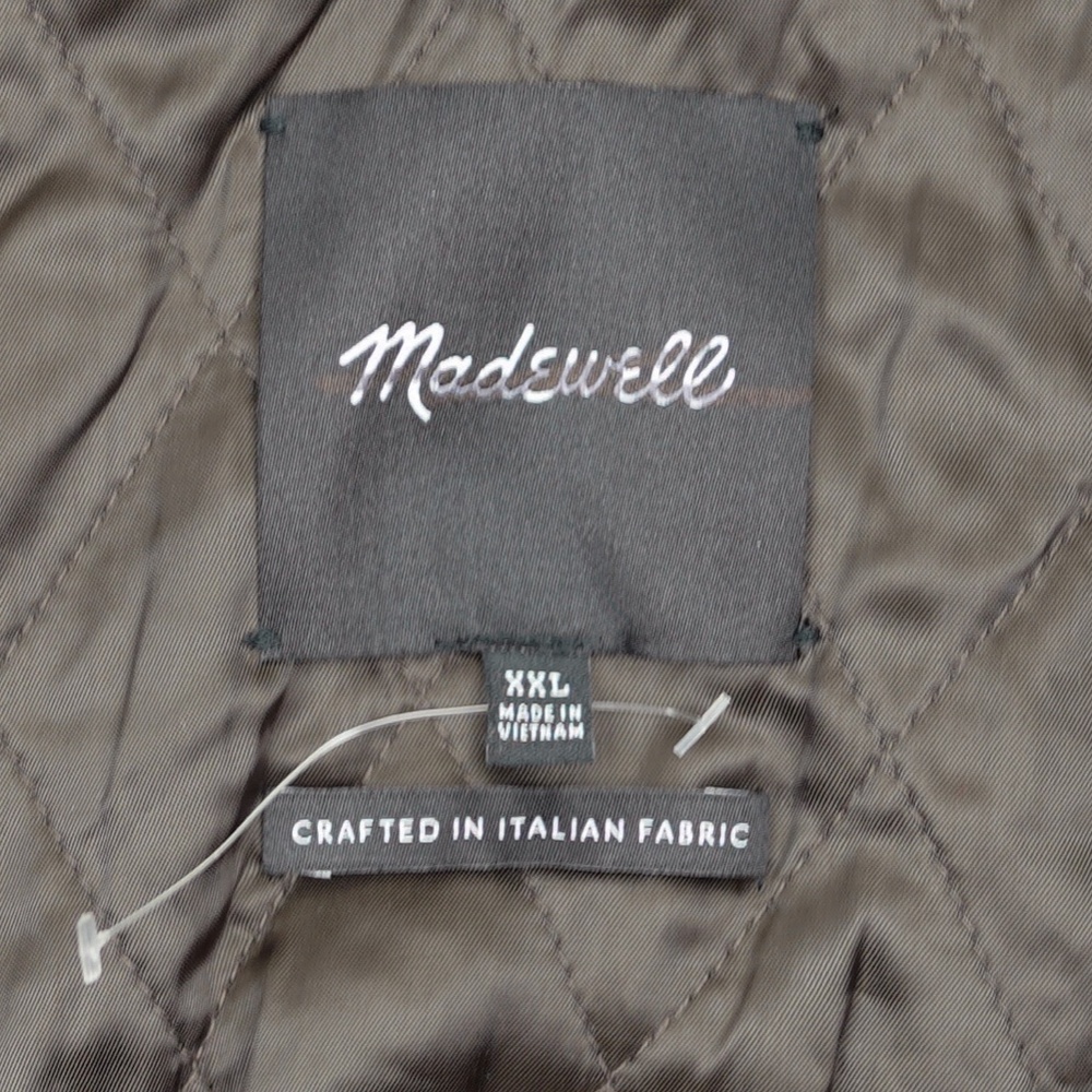 New MADEWELL Size XXL Flap-Pocket Field Jacket in Dark Chicory $298 NT117 - Picture 9 of 9